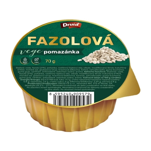 Vegánska nátierka fazuľová