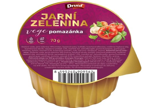 Vegánska nátierka jarná zelenina