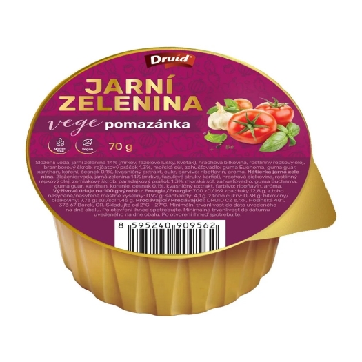 Vegánska nátierka jarná zelenina
