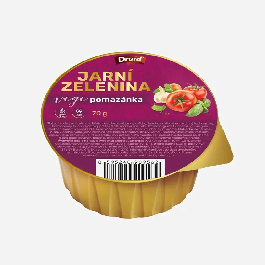 Vegánska nátierka jarná zelenina