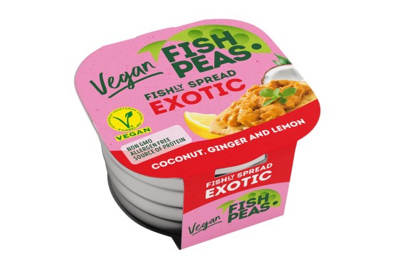 Vegánska nátierka s hrachovou bielkovinou Exotic