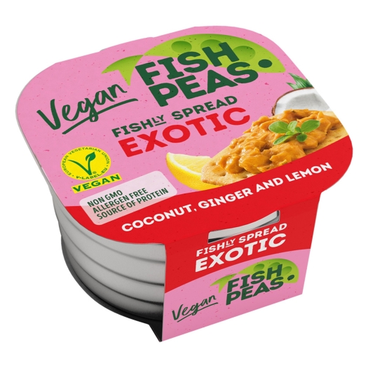Vegánska nátierka s hrachovou bielkovinou Exotic