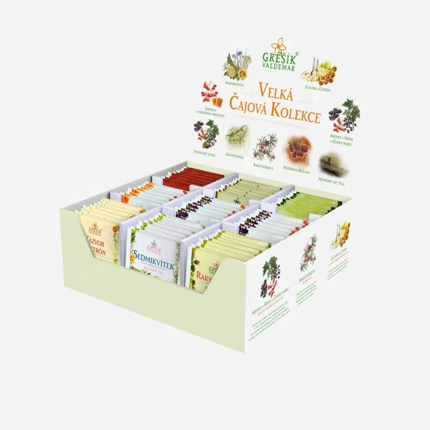 Veľká čajová kolekcia 9x10 sáčkov