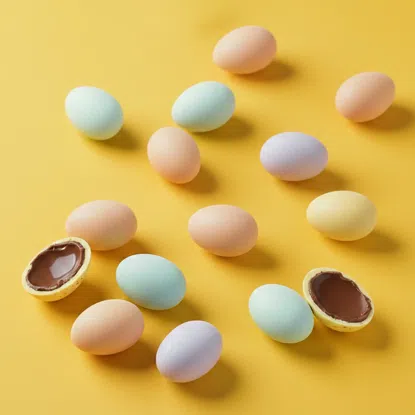 Veľkonočné čokoládové vajíčka