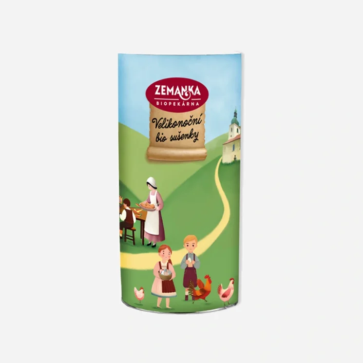 Veľkonočné sušienky v tubuse BIO