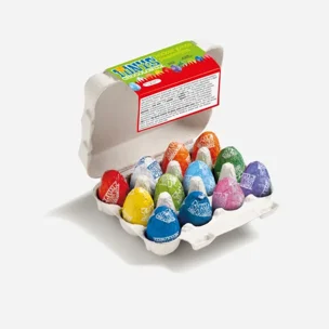 Veľkonočné vajíčka mix v papierovej krabičke