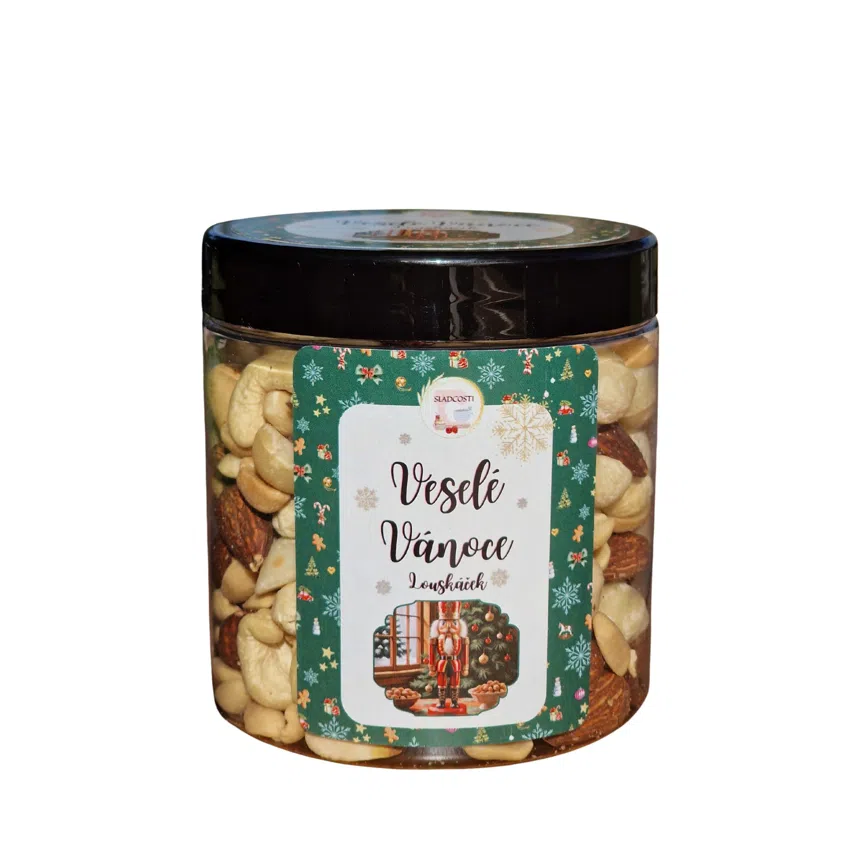 Veselé Vianoce Luskáčik dóza