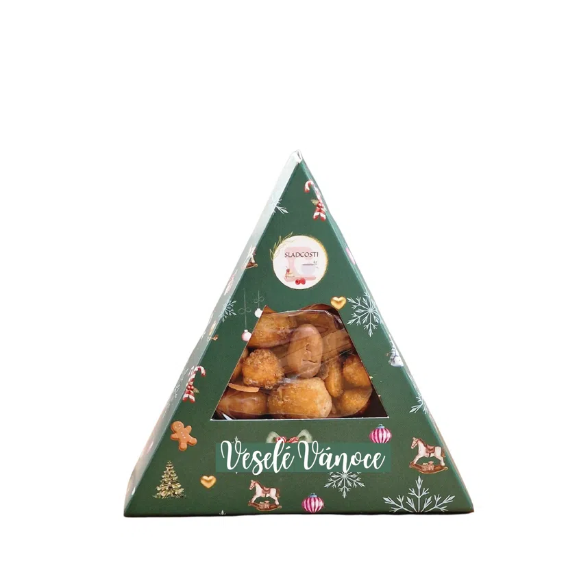Veselé Vianoce Luskáčik trojuholník