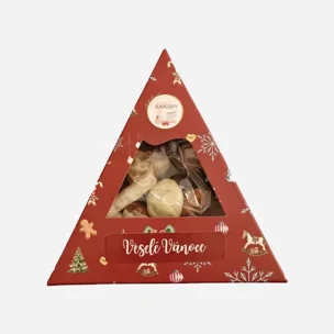 Veselé Vianoce mix trojuholník