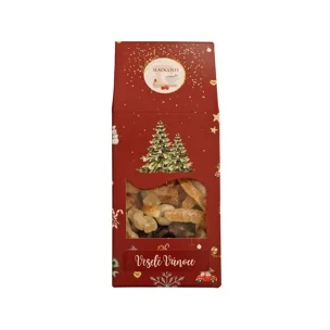 Veselé Vianoce ovocie vrecko