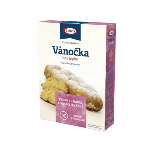 Vianočka bez lepku – zmes