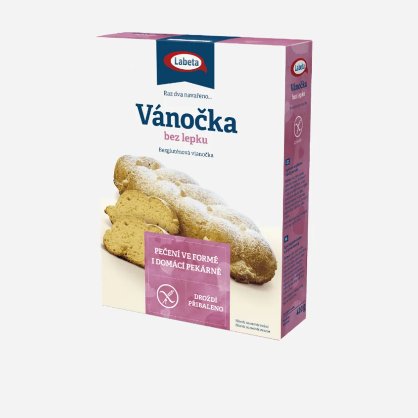 Vianočka bez lepku – zmes
