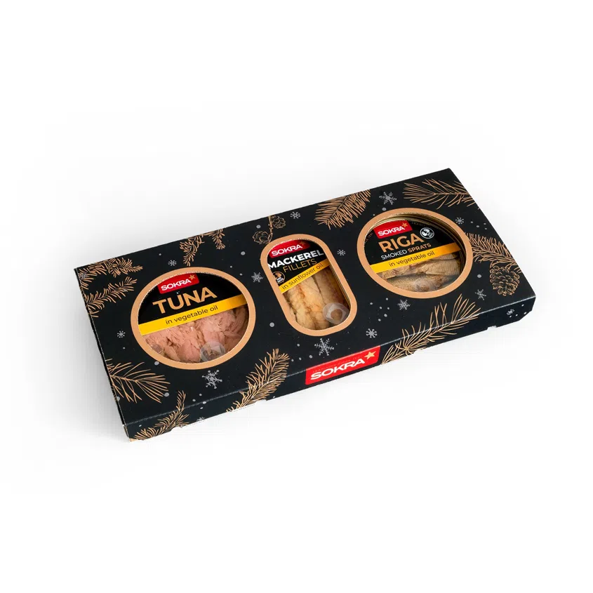 Vianočné balenie rýb