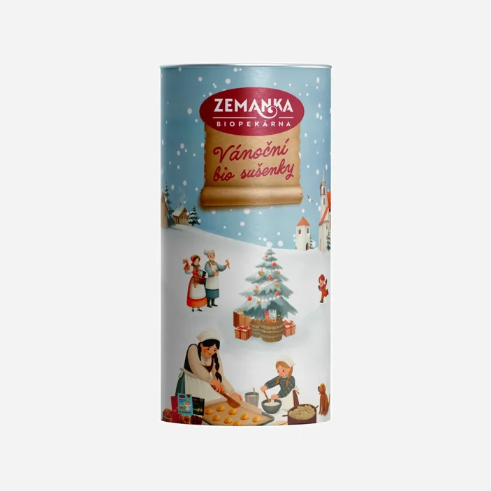 Vianočné sušienky v tubuse BIO