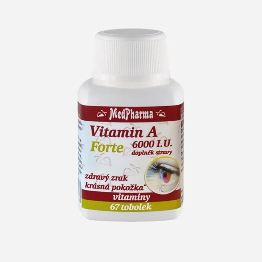 Vitamín A 6000 I.U. Forte 67 tabliet