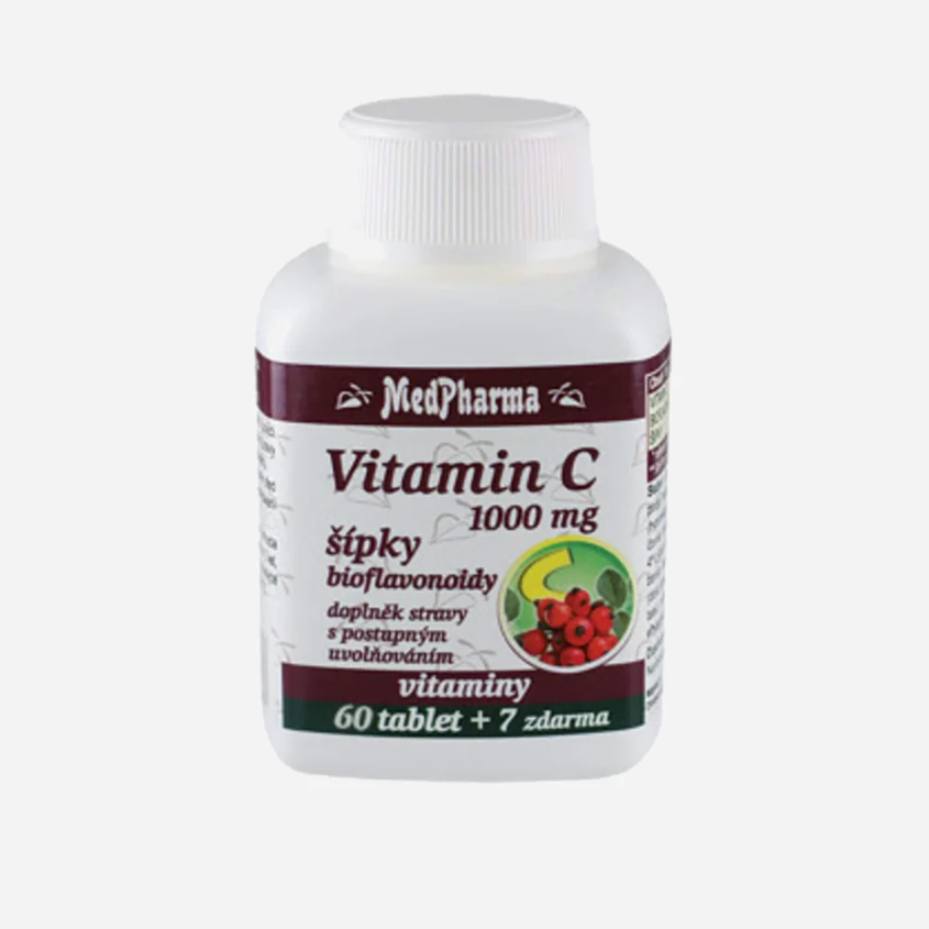 Vitamín C 1000 mg so šípkami 67 tab