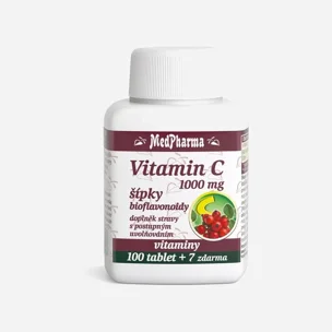 Vitamín C 1000 mg so šípkami 67 tab