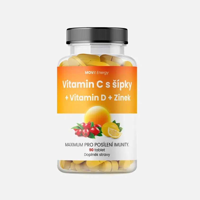 Vitamín C so šípkami, vitamín D a zinok