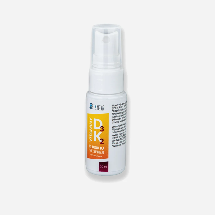 Vitamín D3 1000 IU + K2 v spreji