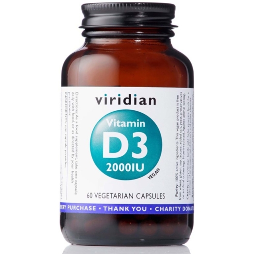 Vitamín D3 2000IU 60 kapslí