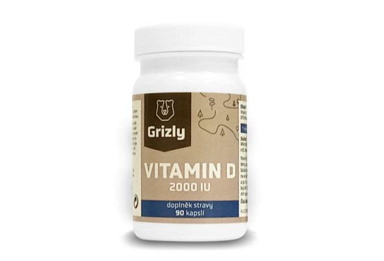 Vitamín D3 2000IU 90 kapsúl