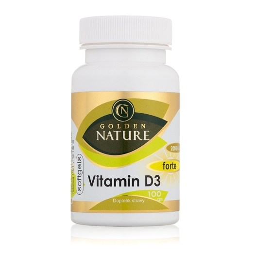 Vitamín D3 Softgel 2000 IU 100 tabliet