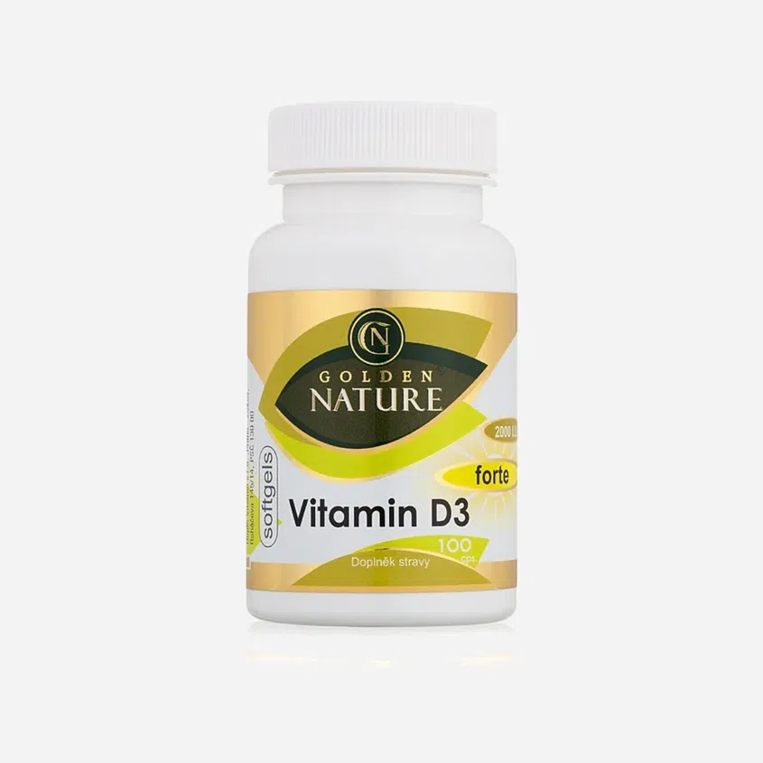 Vitamín D3 Softgel 2000 IU 100 tabliet