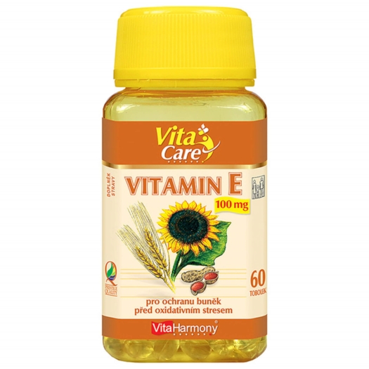 Vitamín E 100 mg 60 tabliet