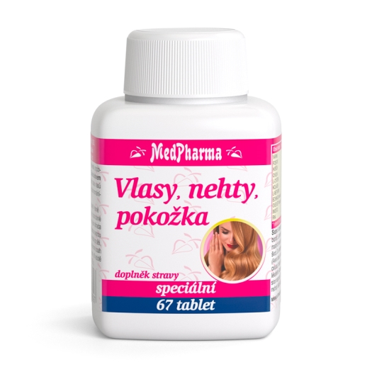 Vlasy, nechty a pokožka