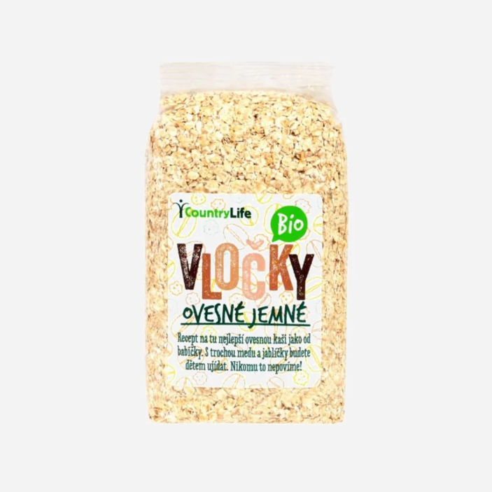 Vločky ovsené jemné BIO