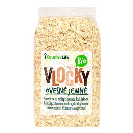 Vločky ovsené jemné BIO