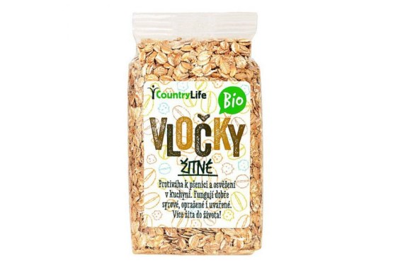 Vločky ražné BIO