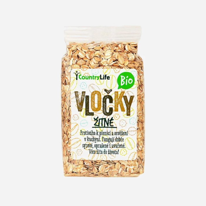 Vločky ražné BIO