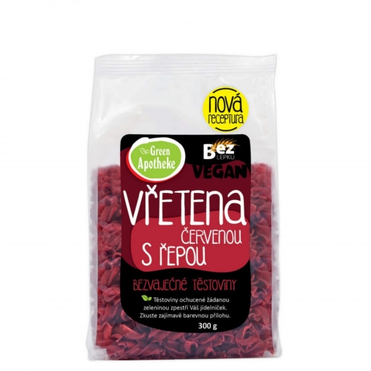 Vretená s červenou repou bezlepkové