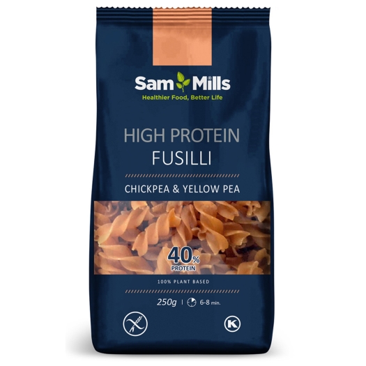 Vretená z cíceru a žltého hrachu (40% proteínu)