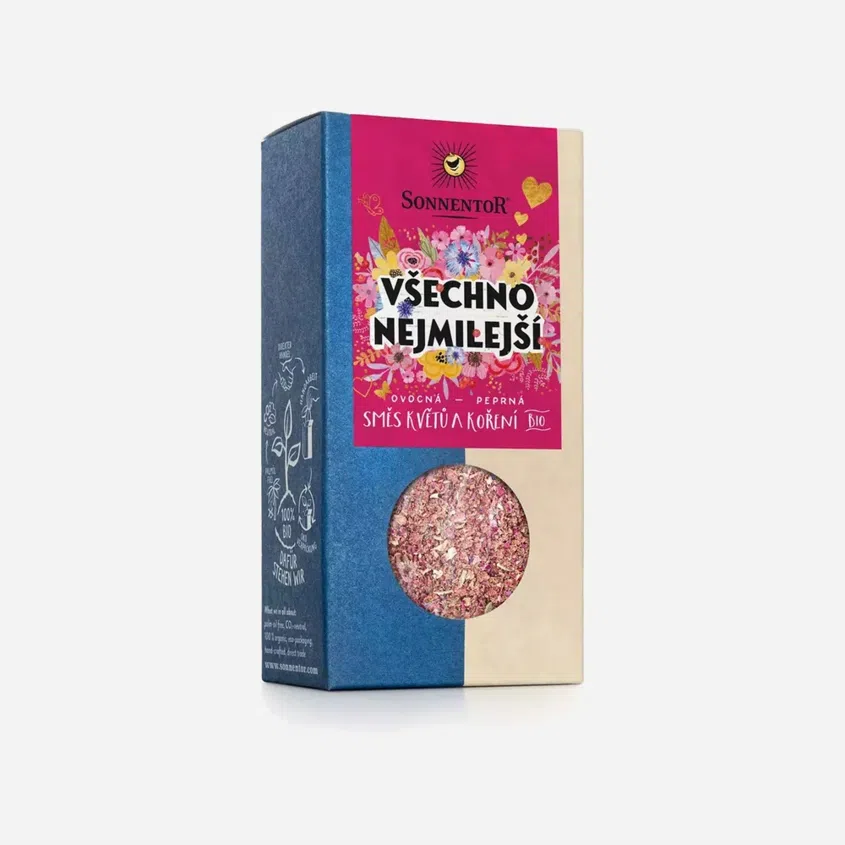 Všetko najmilšie - zmes kvetov a korenia bio