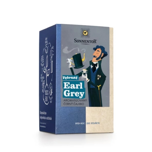 Vybraný Earl Grey porciovaný BIO 18 sáčkov