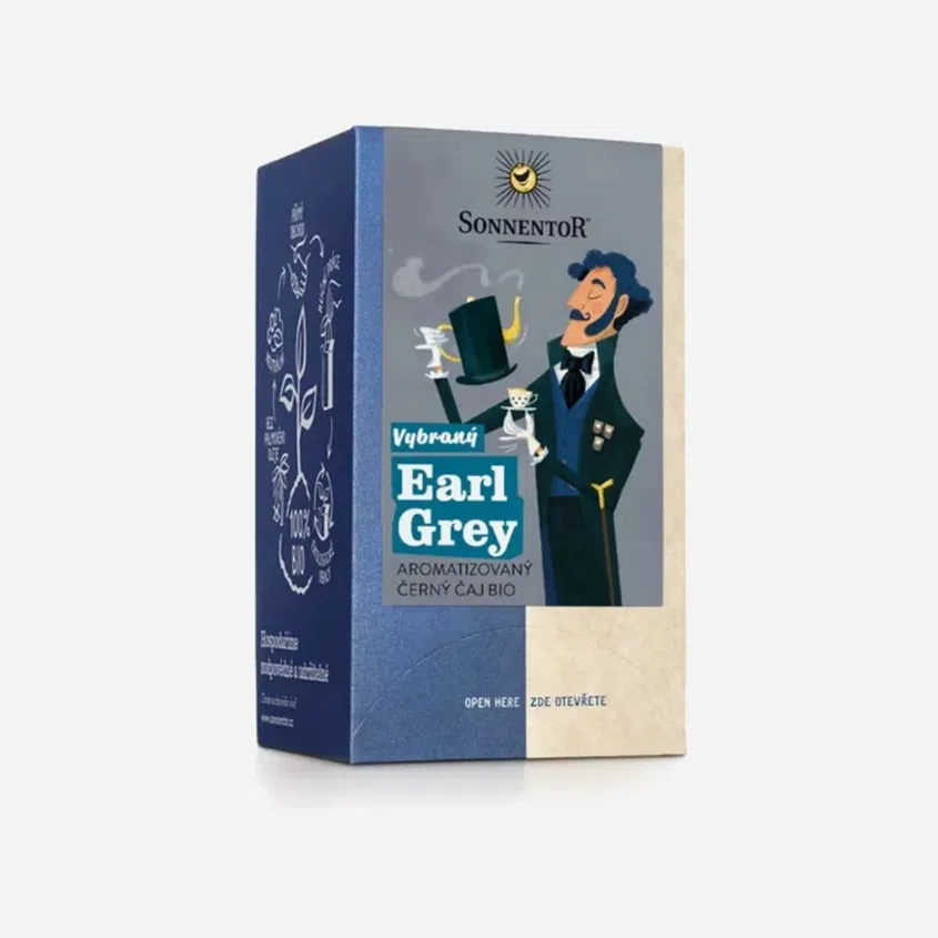 Vybraný Earl Grey porciovaný BIO 18 sáčkov