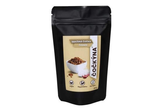 Vyprážaná šošovka cesnak