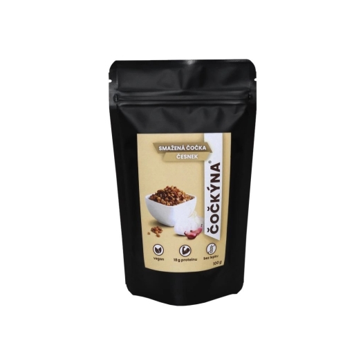 Vyprážaná šošovka cesnak