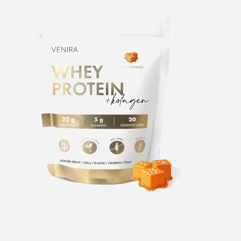 Whey protein príchuť slaný karamel