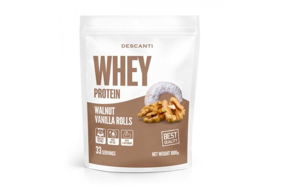 Whey proteín Walnut Vanilla Rolls