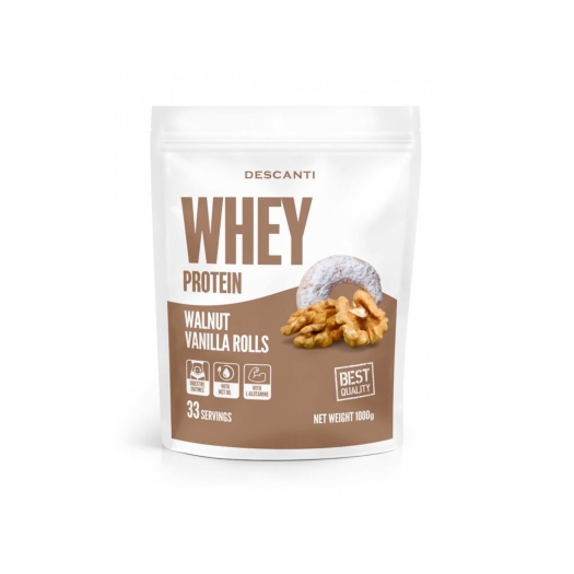 Whey proteín Walnut Vanilla Rolls