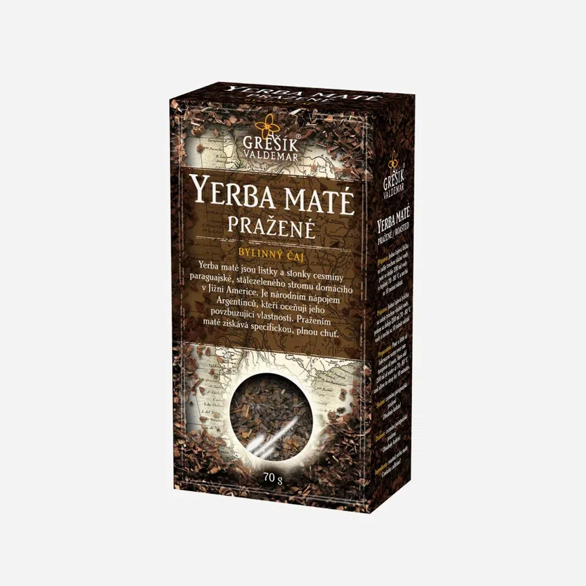 Yerba maté pražené