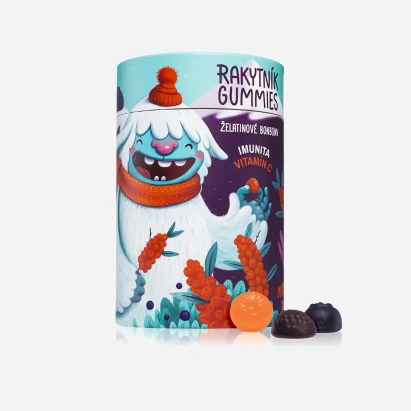 Yetti rakytník gummies