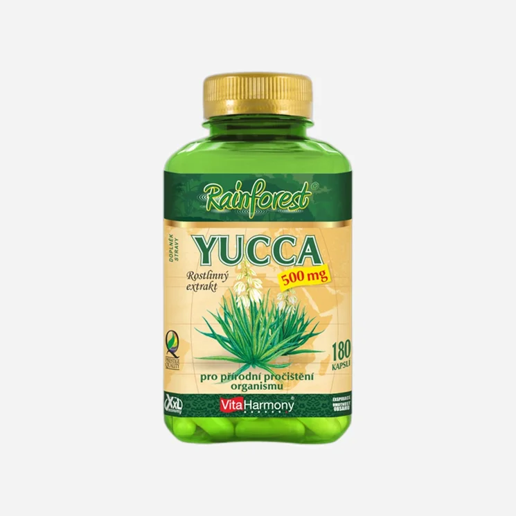 Yucca 500 mg - 180 kapslí