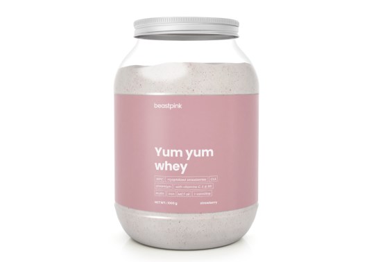 Yum Yum Whey Proteín jahoda splash