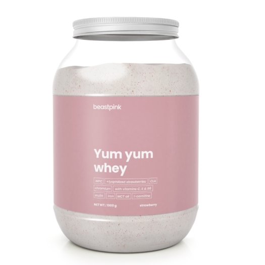 Yum Yum Whey Proteín jahoda splash