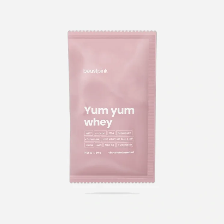 Yum Yum Whey proteínu čokoláda lieskový oriešok