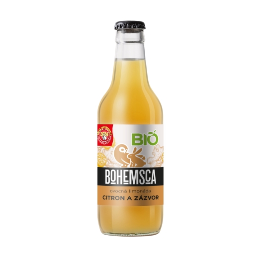 Záhradná limonáda citrón a zázvor BIO